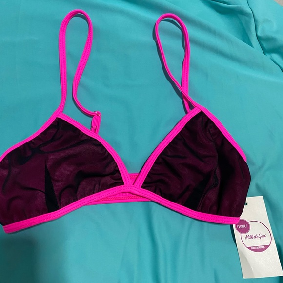 NWT Hard to Find Milk The Goat Brand Bikini Top | Size XS - Picture 5 of 16